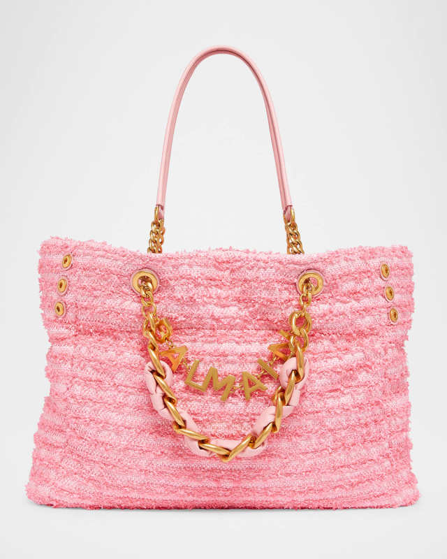 1945 Cabas Tote Bag in Tweed Fabric